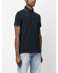 Polo brodé bleu marine Tommy Hilfiger