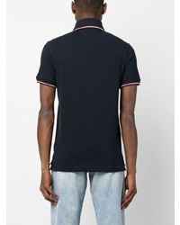 Polo brodé bleu marine Tommy Hilfiger