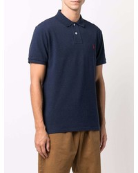 Polo brodé bleu marine Polo Ralph Lauren