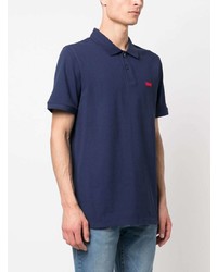 Polo brodé bleu marine Levi's