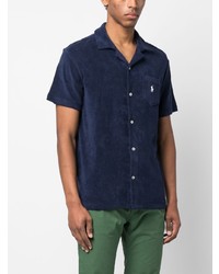 Polo brodé bleu marine Polo Ralph Lauren