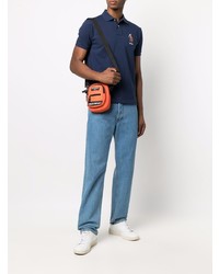 Polo brodé bleu marine Polo Ralph Lauren