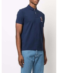 Polo brodé bleu marine Polo Ralph Lauren