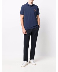 Polo brodé bleu marine Polo Ralph Lauren