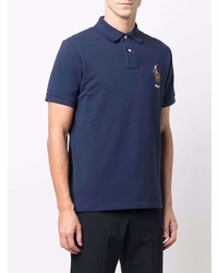 Polo brodé bleu marine Polo Ralph Lauren