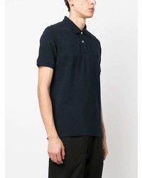 Polo brodé bleu marine Woolrich