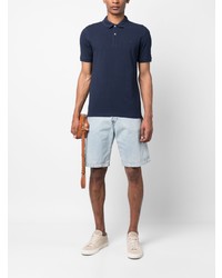 Polo brodé bleu marine Vilebrequin