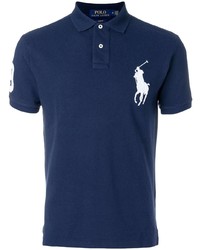 Polo brodé bleu marine Polo Ralph Lauren