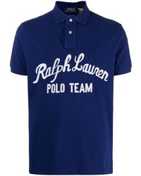 Polo brodé bleu marine Polo Ralph Lauren