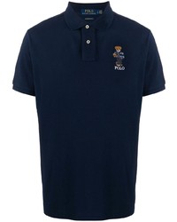 Polo brodé bleu marine Polo Ralph Lauren