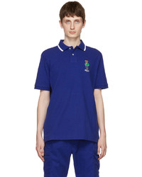 Polo brodé bleu marine Polo Ralph Lauren