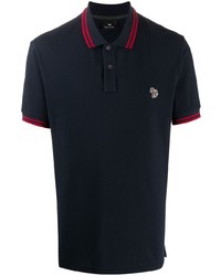 Polo brodé bleu marine PS Paul Smith