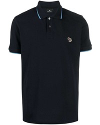 Polo brodé bleu marine PS Paul Smith