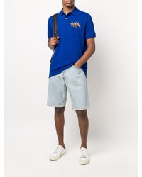 Polo brodé bleu marine Polo Ralph Lauren