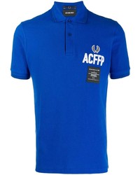 Polo brodé bleu Fred Perry X Art Comes First