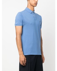 Polo brodé bleu Polo Ralph Lauren