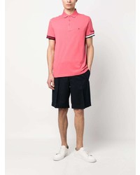 Polo brodé fuchsia Tommy Hilfiger