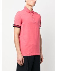 Polo brodé fuchsia Tommy Hilfiger