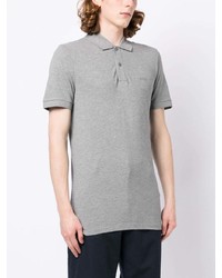 Polo brodé gris BOSS