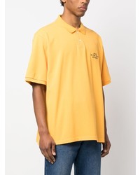 Polo brodé jaune J.Press