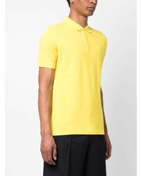 Polo brodé jaune Vilebrequin