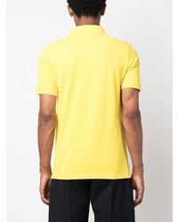 Polo brodé jaune Vilebrequin