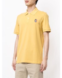 Polo brodé jaune Cerruti 1881