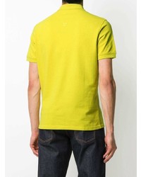 Polo brodé jaune Kenzo