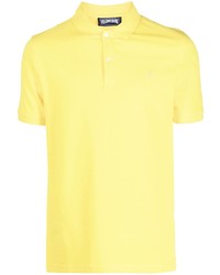 Polo brodé jaune Vilebrequin