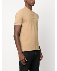 Polo brodé marron clair Polo Ralph Lauren