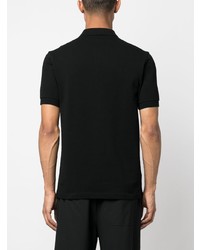 Polo brodé noir Fred Perry