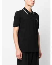 Polo brodé noir PS Paul Smith