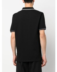 Polo brodé noir PS Paul Smith