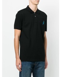 Polo brodé noir Ps By Paul Smith