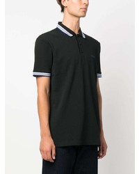 Polo brodé noir BOSS