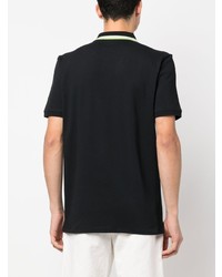 Polo brodé noir PS Paul Smith