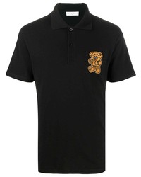 Polo brodé noir Sandro Paris