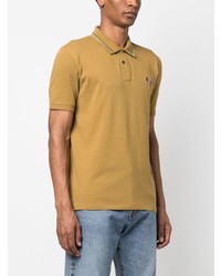 Polo brodé olive PS Paul Smith