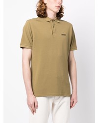 Polo brodé olive Barbour