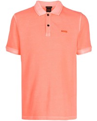 Polo brodé orange BOSS