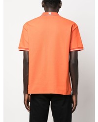 Polo brodé orange Amiri