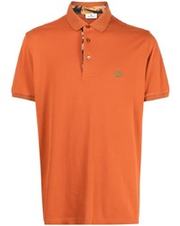 Polo brodé orange Etro