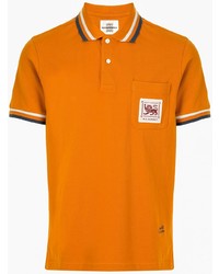 Polo brodé orange Kent & Curwen