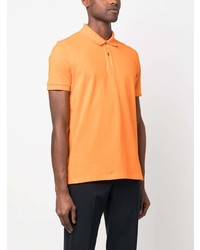 Polo brodé orange BOSS