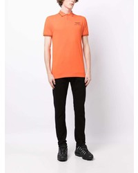 Polo brodé orange Hackett