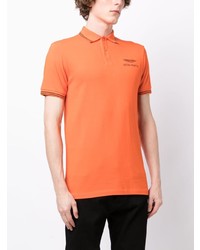 Polo brodé orange Hackett