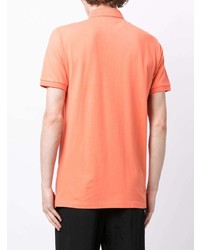 Polo brodé orange Hackett