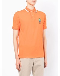 Polo brodé orange Polo Ralph Lauren