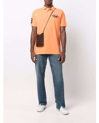 Polo brodé orange Polo Ralph Lauren