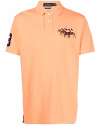 Polo brodé orange Polo Ralph Lauren